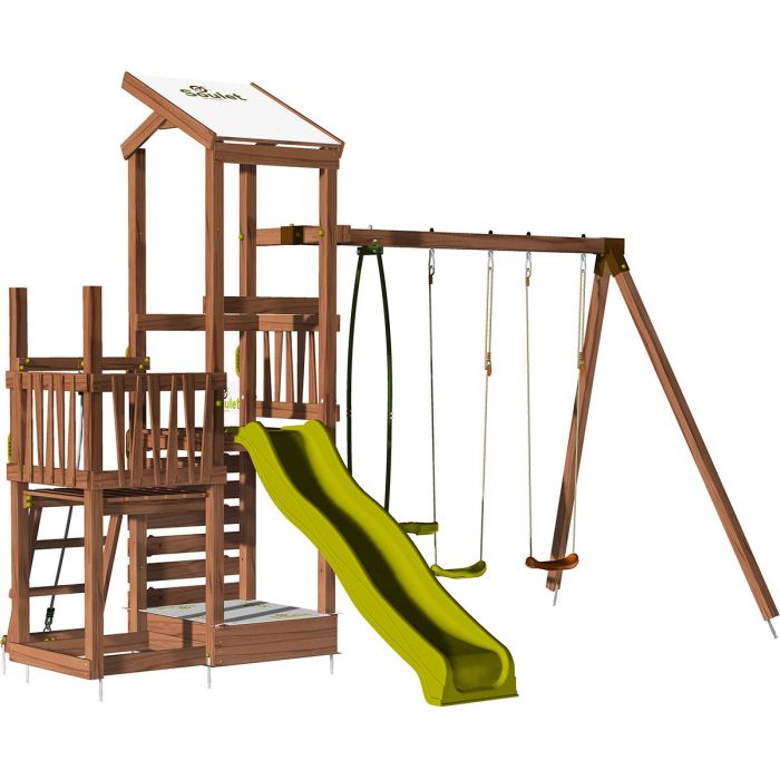 Aire de jeux Soulet Funny Swing & Climbing 120